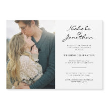 Convite de casamento magnético virtual online com
