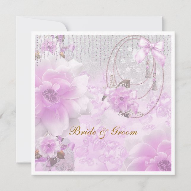 Convite de Casamento Mais Popular e Elegante (Frente)