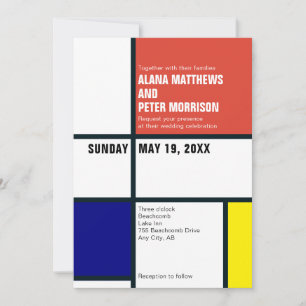 Convite de Casamento Minimalista