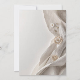 Convite de Casamento Minimalista Adicione Seu Próp