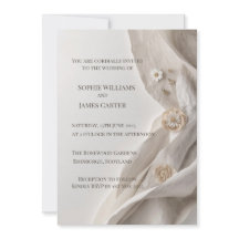 Convite de Casamento Minimalista Elegante
