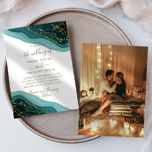 Convite De Casamento Mínimo E Bonito, De Script Li