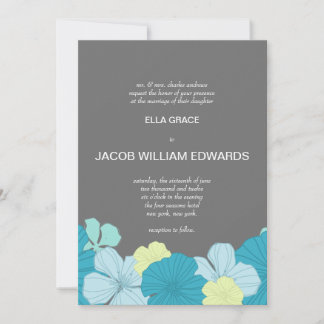 Convite de casamento moderno // Trópicos exuberant