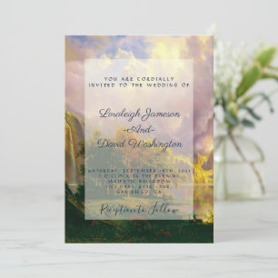 Convite de casamento Montanhas