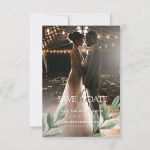 Convite de casamento - na moda moderno e clássico