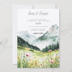 Convite de Casamento na Montanha