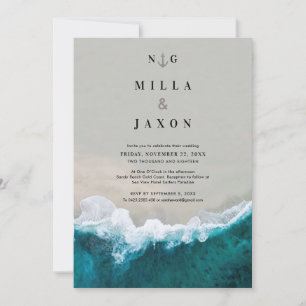 Convite de Casamento na Praia