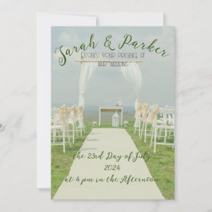 Convite de Casamento na Praia Ilha ao Sol