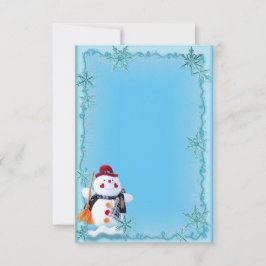 Convite de Casamento no inverno Personalizado