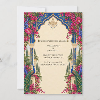 Convite de Casamento no Jardim do Palácio do Pavão