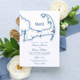 Convite de Casamento no Wequassett Resort | Cape C
