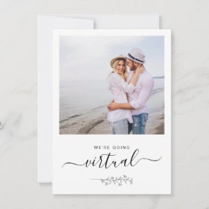 Convite de Casamento Online Minimalista com Foto