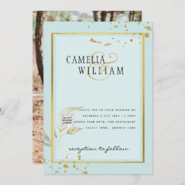 Convite de Casamento ou Salve a Data com QR CODE F