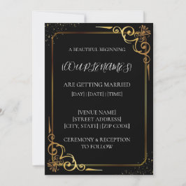 Convite de Casamento Ouro Preto
