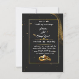 Convite de Casamento Ouro Preto