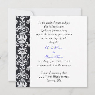 convite de casamento, pais da noiva.