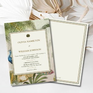 Convite de Casamento Palma Pavão