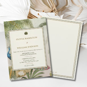 Convite de Casamento Palma Pavão