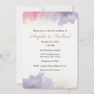 Convite De Casamento, Papel de carta De Casamento,