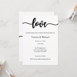 Convite De Casamento, Papel de carta De Casamento,