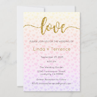 Convite De Casamento, Papel de carta De Casamento,
