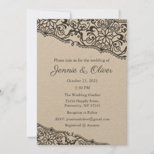 Convite De Casamento, Papel de carta De Casamento,
