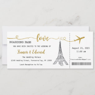 Convite de Casamento, Papelaria de Casamento, Amor