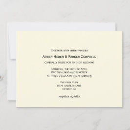 Convite De Casamento | Para ter e manter