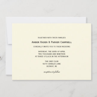 Convite De Casamento | Para ter e manter