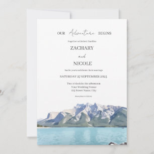 Convite de Casamento - Parque Nacional Banff