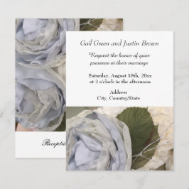 Convite de Casamento Peonies