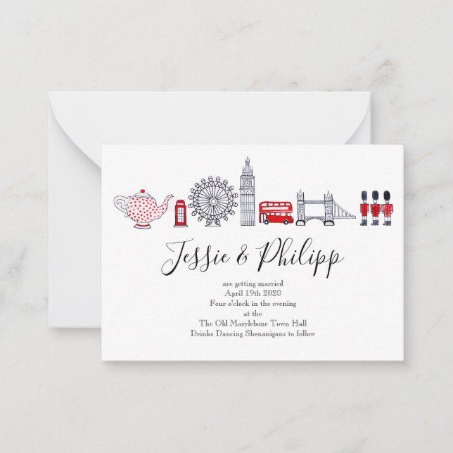 Convite De Casamento Personalizado (Frente)