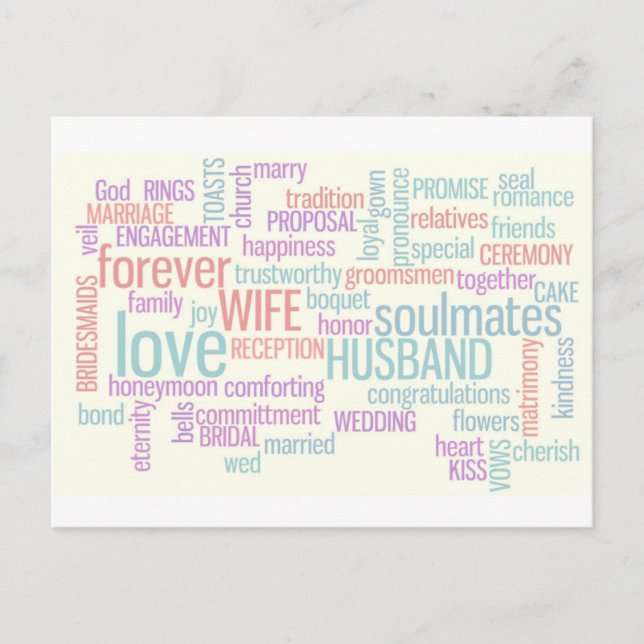 Convite De Casamento Personalizado (Frente)