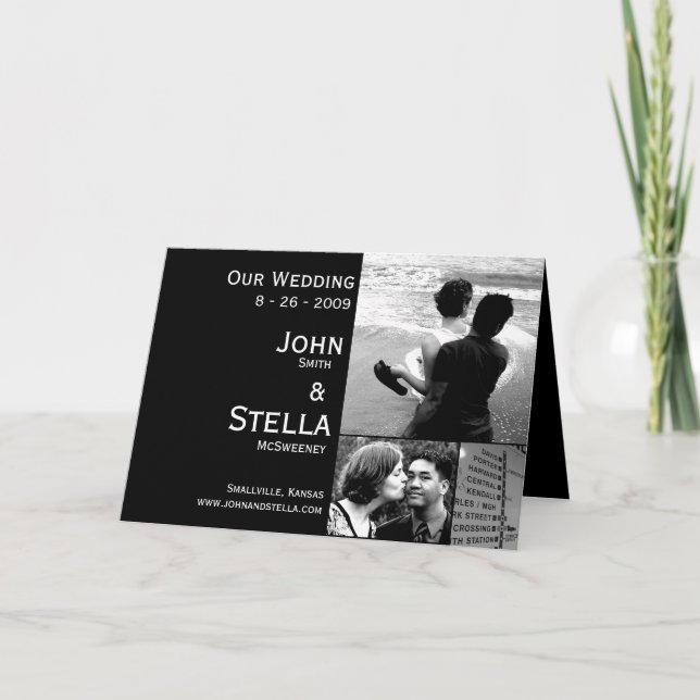 Convite De Casamento Personalizado (Frente)