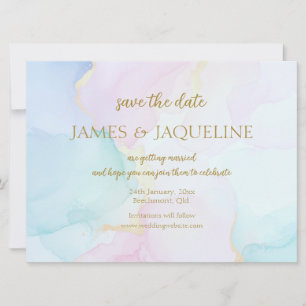 Convite de Casamento Personalizado com Data de Sal