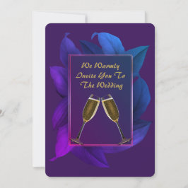Convite de Casamento Personalizado Elegante 1