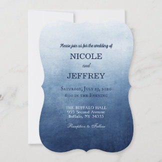 Convite De Casamento Personalizado Elegante De Omb