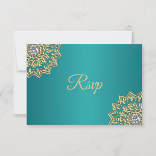Convite de Casamento Personalizado Índio Mandala R