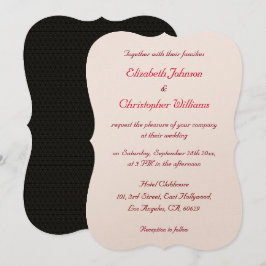 Convite de Casamento Personalizado Luxuoso e Elega
