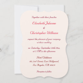 Convite de Casamento Personalizado Luxuoso Elegant