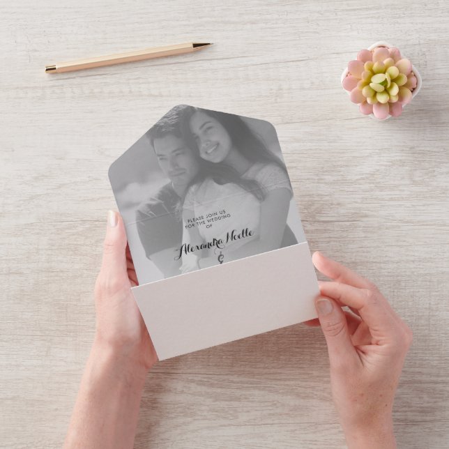 Convite de Casamento Personalizado Moderno e Elega (Video)