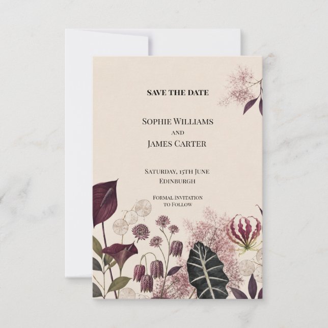 Convite de Casamento Personalizado para Salvar a D (Frente)