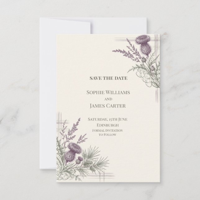 Convite de casamento personalizado para salvar a d (Frente)