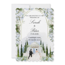 Convite de casamento personalizável
