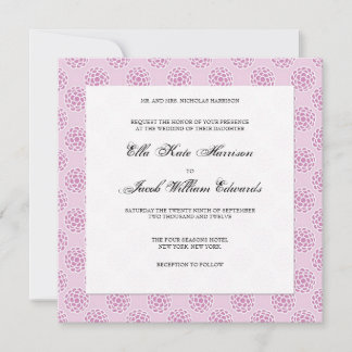 Convite de casamento personalizável