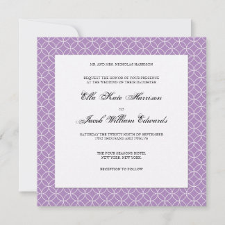 Convite de casamento personalizável