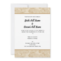 Convite de casamento personalizável