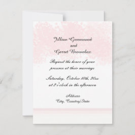 Convite de Casamento Pink Blush