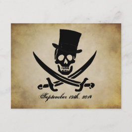 Convite de Casamento Pirata