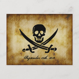 Convite de Casamento Pirata